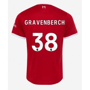 Liverpool Ryan Gravenberch #38 Domaci Dres 2023-24 Kratak Rukavima